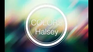 Halsey - Colors (Karaoke/Instrumental Version)