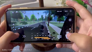 Game Test Roblox Car Driving Indonesia iPhone 11 ios 17.0.3
