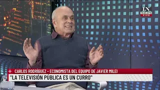 "Es falso que Milei va a quitar derechos"expresó un economista del equipo de Javier Milei.