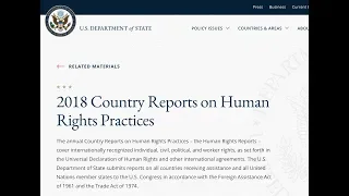 Обзор доклада о правах человека Госдепа США
