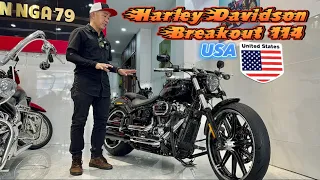 HARLEY DAVIDSON Breakout 114 Bản Mỹ 🇺🇸 lướt keng