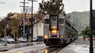 Amtrak 6908 “foamer view” with amazing K5LA