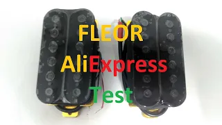 Тест звукоснимателей Fleor c AliExpress. Китайские хамбакеры в деле.