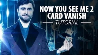 Now You See Me 2 – Card Vanish TUTORIAL