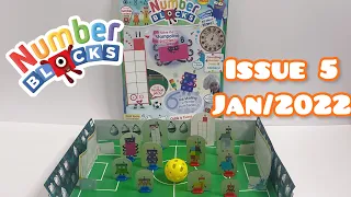 NumberBlocks magazine, issue 5, with Odds and Evens Football Set  🥅 ⚽️