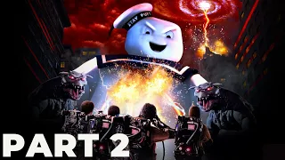 The STAY PUFT MARSHMALLOW MAN ATTACKS!! - GHOSTBUSTERS The Video Game Gameplay Walkthrough - Part 2