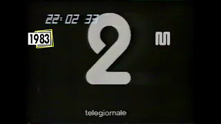 1983 Rai Rete2 TG2 stasera del 30 ottobre Conduzione Michele Mangiafico