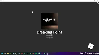 SELLING BREAKING POINT ACCOUNTS!