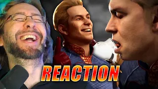 MAX REACTS: Homelander Preview Trailer - Mortal Kombat 1