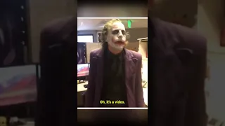 Best Heath Ledger's Joker impression ever! | (#Shorts)