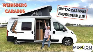 Un' Occasione Imperdibile !!! WEINSBERG CARABUS Con Tetto Pop-Up !!!