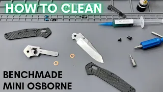 How to Disassemble the Benchmade Mini Osborne - Then Re-Assemble