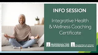 Integrative #Health and #Wellness #Coaching Info Session from the University of Vermont