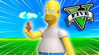 🟢 LOS SIMPSON EN GTA 5! Grand Theft Auto V - GTA V Mods