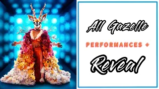 All Gazelle Performances and Reveal | The Masked Singer Season 10 | Third Place