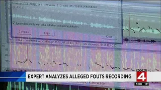 Expert analyzes alleged Fouts recording