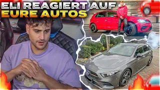 ELI REAGIERT AUF EURE AUTOS!🚗🔥