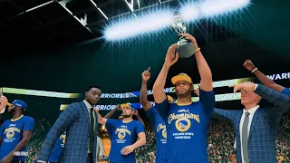 NBA 2K22 | GOLDEN STATE WARRIORS WINS 2022 NBA Finals | 4K60fps HDR