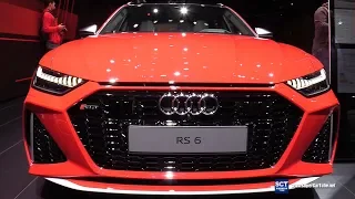 2020 Audi RS6 Avant - Exterior  Interior Walkaround - Debut 2019 IAA Frankfurt Auto Show