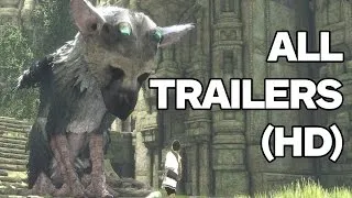 The Last Guardian - All Trailers (2009 - 2016)