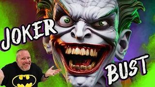 The Joker Life-Size Bust [DC Comics] Statue Review | Sideshow