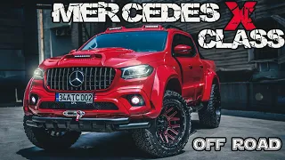 KIRMIZI DEV ! MERCEDES X-CLASS OFF ROAD !