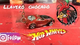 COMO HACER UN LLAVERO DE HOTWHEELS-EL GALLO MAYO