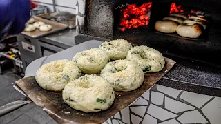 직접 만든 화덕에서 구워낸 촉촉한 베이글과 다양한 베이글 샌드위치│Oven-Baked Bagels & Bagel Sandwich│Korean Food