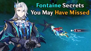 Fontaine Secrets You May Have Missed in Genshin Impact