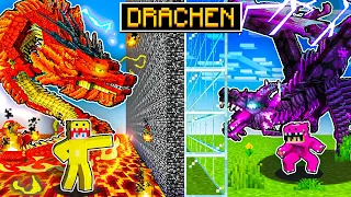 DRACHEN MOB BATTLE eskaliert komplett in Minecraft !