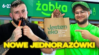 TESTUJEMY NOWE JEDNORAZÓWKI Z ŻABKI!