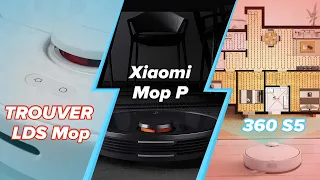 🤖 Битва роботов-пылесосов с лидаром | 360 S5 🔥TROUVER Robot LDS 🔥 Xiaomi Vacuum Mop P | Какой лучше?