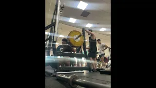 guy squats 3 plates for the first time