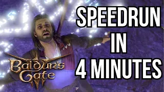 Baldur's Gate 3 Any% Speedrun in 4:15 (Former World Record)