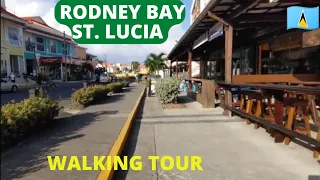 Walking Tour of Rodney Bay - Rodney Bay Marina & Reduit Beach I Rodney Bay St Lucia 