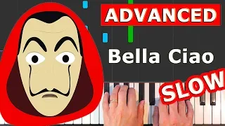 Bella Ciao - Piano Tutorial Easy SLOW (How to Play)