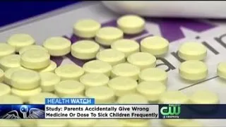 Health: Research Finds Parents Often Accidentally Give Kids Wrong Medicine