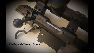 Tuto : Réglage détente Cz 457