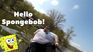 Fat guy sings Moana in a canoe and meets Spongebob [Alternate Ending]