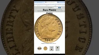 Plastic Penny Cent Coins Worth Up To $16,000