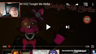 They All Strike Tonight | Reacting to [SFM FNAF/OC] Tonight We Strike