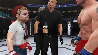 Hasbulla vs. Brock Lesnar - EA Sports UFC 4 - Crazy UFC 👊🤪