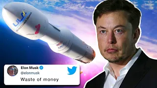 Elon Musk Finally Responds To ULA Backstabbing Him