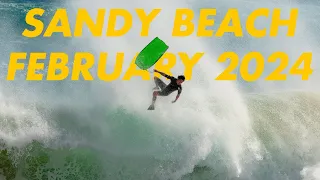 Sandy Beach Shorebreak February 2024