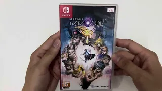 Master Detective Archives: RAIN CODE (Nintendo Switch) Unboxing