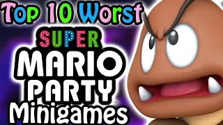 Top 10 Worst Super Mario Party Minigames