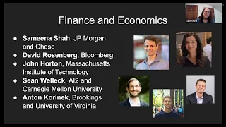 Panel: Generative AI in Finance and Economics