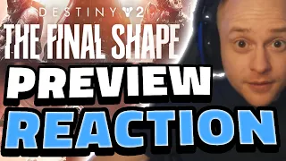 THE FINAL SHAPE looks INCREDIBLE!  - BUNGIE DEVELOPER GAMEPLAY PREVIEW REACTION