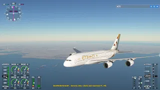 Microsoft Flight Simulator  1st TRY ON AIR BUS A-380