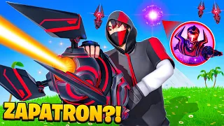 ich GEWINNE mit der OG ZAPATRON WAFFE aus SEASON 1 und GALACTUS BOSS in Fortnite Deutsch 4